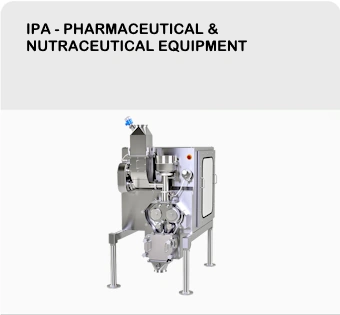 Pharmaceutical & Nutraceutical Equipment