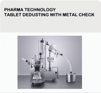 Tablet Dedusting with Metal Check